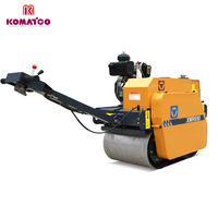 Petit rouleau compresseur vibratoire à double tambour, mini, 500 kg, Xmr050 Xmr060, pour espaces restreints