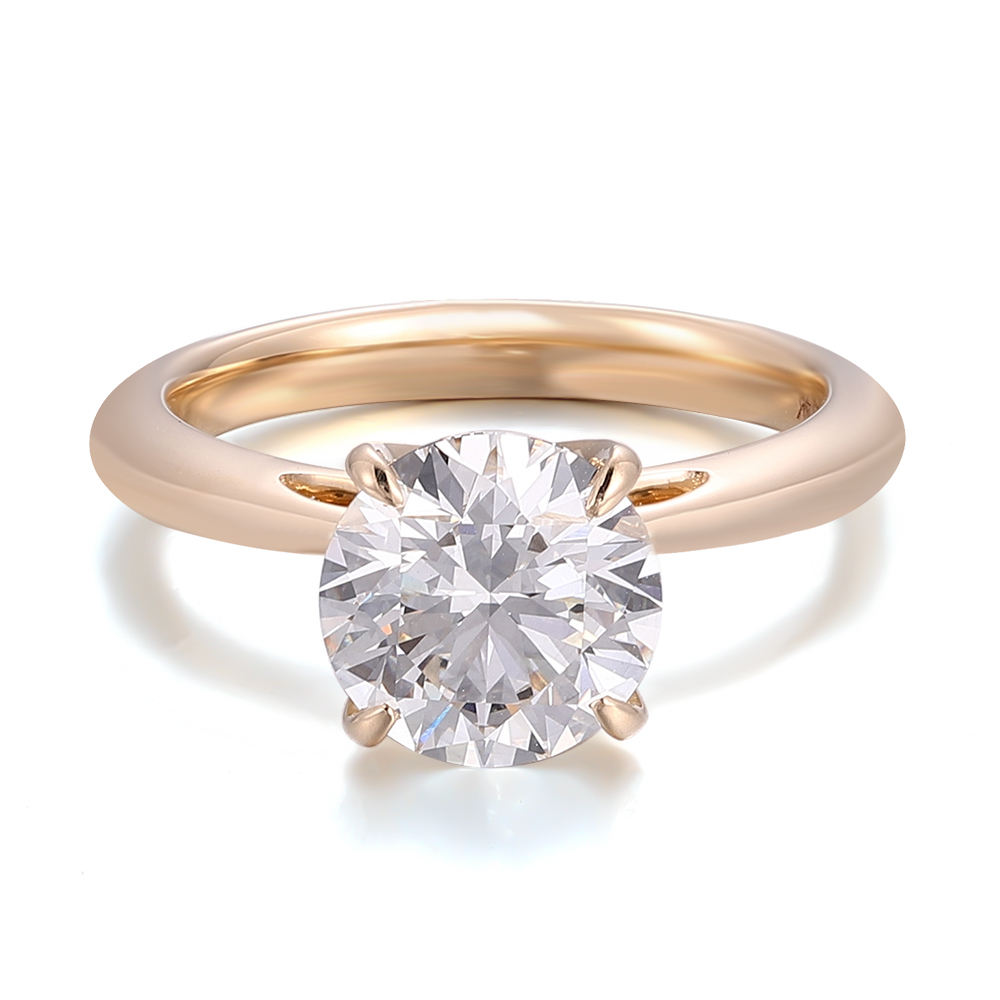 แหวนเพชรแล็บโกลด์ 14K