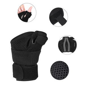 Attelle de <span class=keywords><strong>poignet</strong></span> de sport réglable en polyester, respirante, <span class=keywords><strong>orthèse</strong></span> de pouce, protège-doigt, support de <span class=keywords><strong>poignet</strong></span> - Product Image 5