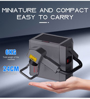 Machine de marquage laser à fibre portative 30W, équipement haute efficacité pour la gravure sur métal