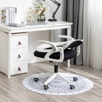 Chaise de bureau ergonomique confortable pour la maison et le bureau, chaise de bureau en maille pour étudiants du collège, chaise d'ordinateur pour longues sessions, dossier de conférence