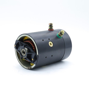 Motor de CC de 12V 1600W con marco de 130mm, imán permanente y escobillas para apiladores, portones traseros de camiones y unidades de potencia - Product Image 2