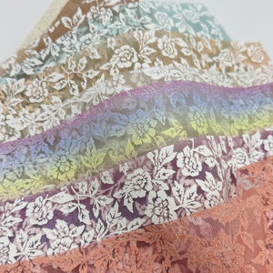 Tessuto in <span class=keywords><strong>Tulle</strong></span> 3D 100% Poliestere Ricamato a Rete per Sandali, Tomaie di Scarpe e Borse - Product Image 5