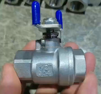 Vanne de retenue en acier inoxydable de 1 pouce avec joint EPDM