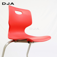 Chaises d'école empilables en plastique modernes pour salle de classe, gymnase, hôpital, maison, bureau, appartement, chambre, usage extérieur - Vente de chaises pour étudiants