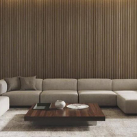 Panneaux muraux composites multicouches en bois-plastique, ignifuges, antistatiques, imperméables, pour intérieur et extérieur, vente en gros, pour salons