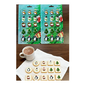 Taburan Gula Natal untuk Dekorasi Kue, Bahan Kue, Taburan Kue 1kg Ramah Lingkungan untuk Pesta Liburan - Product Image 4
