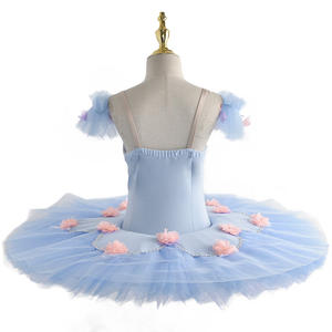 Tutú de Ballet profesional Pancake niños <span class=keywords><strong>blanco</strong></span> Swan Lake Ballet disfraz niños Danse niñas bailarina tutú faldas - Product Image 2
