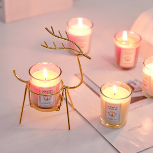 Deer Shaped Iron Candle Holder Scented Candle Home Decoration Christmas Gift Heat Resistant - Product Image 4