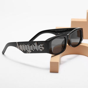 Rechteckige Vintage-Sonnenbrille für Herren, Markendesigner-Mode, Kleiner Rahmen, Sonnenbrille für Männer, Retro Hip-Hop Punk Trendige Oculos <span class=keywords><strong>De</strong></span> <span class=keywords><strong>Sol</strong></span> - Product Image 1