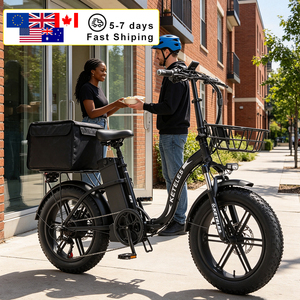 Bicicleta Plegable KETELES OEM de Fábrica al por Mayor, 20 Pulgadas, Neumático Grueso, Batería Extraíble, Motor sin Escobillas KF9 de 250W, Accionamiento Suave - Product Image 2