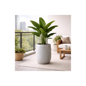 Juego de Macetas Ecológicas de Fibra de Vidrio, Macetas Grandes para Plantas, Macetas Altas para Interiores, MOQ Bajo, Macetas para Flores, Macetas para Jardín - Product Image 1