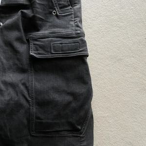 Pantalon Cargo Homme en Denim Délavé et Extensible, Style Décontracté, Service OEM en Gros - Product Image 5