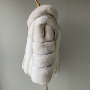 Cappotto di Pelliccia di Volpe Lungo e Voluminoso per Donna, Elegante e Caldo per l'<span class=keywords><strong>Inverno</strong></span> - Product Image 4
