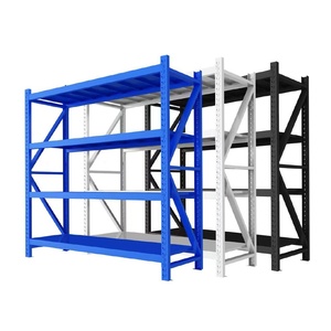 Estante Industrial de Metal de 5 Níveis, Resistente, Impermeável e Ecológica, Ajustável para Armazenamento em Armazéns e Supermercados - Product Image 1