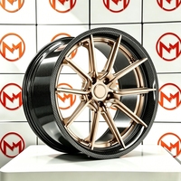 Jantes de voiture pour passagers Maxtera en fibre de carbone forgée sur mesure, style Vorsteiner VMP-201, pour McLaren, Ferrari, Audi R8, BMW M8, jantes en alliage