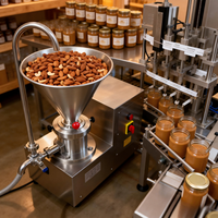 Machine à fabriquer du beurre de cacahuètes, moulin à beurre de noix, machine à fabriquer du tahini de sésame, machine à fabriquer de la gelée, moulin colloïdal
