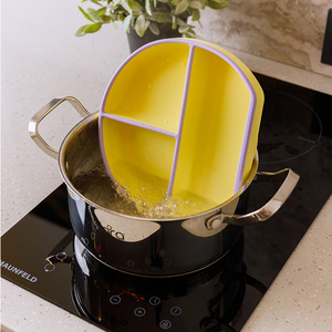 Vaisselle pour bébé en silicone de qualité alimentaire sans BPA, nouvelle technologie Es-Pro ODM/OEM, résistante au micro-ondes et au lave-vaisselle, avec compartiment à ventouse - Product Image 4