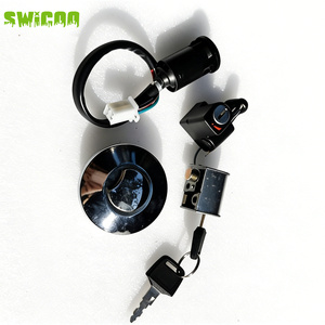 SWICOO Nuovo Kit di Ricambio per Interruttore di Accensione e Set Tappo Serbatoio Carburante per Serrature <span class=keywords><strong>Moto</strong></span> <span class=keywords><strong>Honda</strong></span> Z50 Monkey Bike - Product Image 3