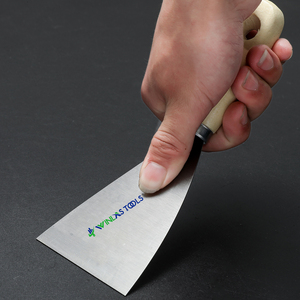Gương đánh bóng thép <span class=keywords><strong>Putty</strong></span> dao <span class=keywords><strong>scraper</strong></span> với gỗ xử lý - Product Image 5