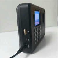 Terminal de asistencia de tiempo independiente USB Software gratuito Tiempo de asistencia de huellas dactilares Reloj de tiempo Soporte OEM y ODM