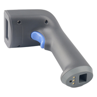 Lector de Códigos de Barras Inalámbrico Xkancode de Alta Resolución 2.4G BT 1D con Base de Carga, Escáner de Códigos de Barras Inalámbrico CCD 1D