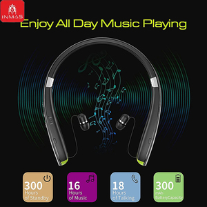 INMAS SX-991 Auriculares inalámbricos plegables con Bluetooth, auriculares estéreo Hifi con cancelación de ruido y micrófono - Product Image 2