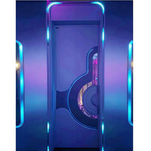 Nuevo diseño, moderno, de lujo, personalizado, insonorizado, luz ignífuga, sala de canto KTV, puerta de sala de grabación - Product Image 4