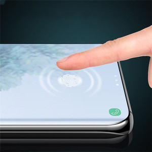 Protector de pantalla de vidrio templado transparente para Samsung S20 Plus Ultra Note 20 <span class=keywords><strong>A51</strong></span> <span class=keywords><strong>A71</strong></span>, líquido UV, membrana de pegamento transparente - Product Image 4