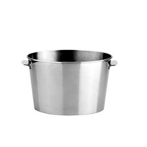 Secchiello per Ghiaccio in Acciaio Inox Linea Cubitera 3.5 Qt, Vasca per Bevande a Doppia Parete Isolata - Product Image 1