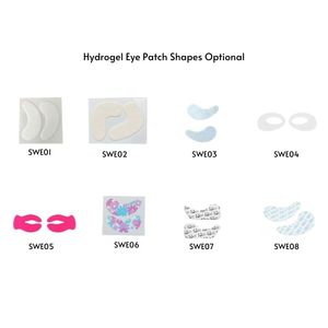 Patchs de gel pour les yeux véganes personnalisés avec logo, masque hydrogel au collagène et acide hyaluronique sur feuille de coton pour spa et salon, OEM/ODM, marque privée - Product Image 5