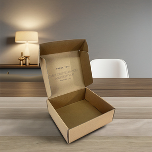 Thân thiện với môi bền tự nhiên giấy kraft hộp carton với UV lợi thế biểu tượng tùy chỉnh gói foldingshipping gửi thư cho wineglasses - Product Image 6