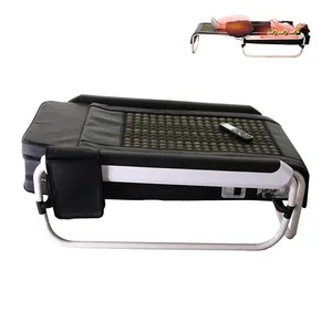 High Quality Korean Jade Master V6 Far Infrared Heating Therapy Durable Thermal Jade Roller Massage Bed Supplier in China
