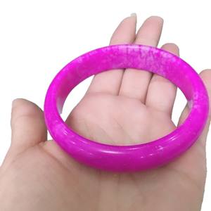 Atacado Linda Rosa Sugilite Natural <span class=keywords><strong>Jade</strong></span> Gemstone Bracelet 56-62mm <span class=keywords><strong>Jade</strong></span> Jadeite Bracelet Bangle - Product Image 5