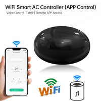 Aire Acondicionado Inteligente SIXWGH con Control por Voz WiFi, Compatible con Alexa, Google Home y TuyaApp, Universal IR Tipo-C, para Hotel, RV, Flip