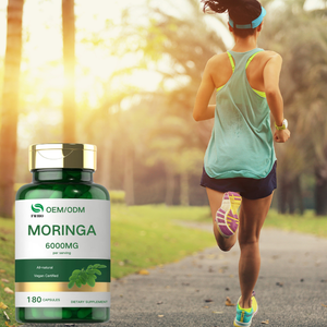 Oem <span class=keywords><strong>Moringa</strong></span> 180 <span class=keywords><strong>Capsules</strong></span>-Non-Gmo, Glutenvrije Supplementen - Product Image 3