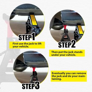 Soporte mecánico para elevación <span class=keywords><strong>de</strong></span> coches <span class=keywords><strong>de</strong></span> venta directa <span class=keywords><strong>de</strong></span> fábrica, soporte <span class=keywords><strong>de</strong></span> elevación <span class=keywords><strong>de</strong></span> 3 toneladas con doble bloqueo - Product Image 4