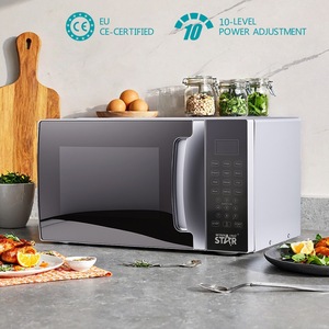 Winningstar Microwave <b>Oven</b> 23L Turntable Touchscreen Stainless Steel Silver Household Kitchen Appliance - Product Image 3