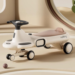 Coche de balanceo eléctrico para niños Ruting con luces y música, cuatro ruedas, unisex, para niños - Product Image 2