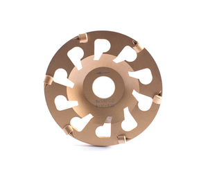 PANGU PCD Disques <span class=keywords><strong>de</strong></span> meulage à coupelles évasées 130 mm, lot <span class=keywords><strong>de</strong></span> 6, alésage <span class=keywords><strong>de</strong></span> mandrin 1/4PCD 25 mm, dureté abrasive fine, pour décapage <span class=keywords><strong>de</strong></span> revêtement époxy - Product Image 2
