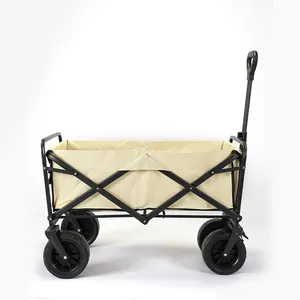Nova Tendência Produto Dobrável Kids Wagon Quatro rodas 8 "amplo utilitário ao ar livre Camping Wagon