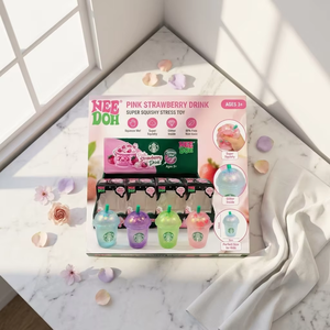 Jouets Squishy de Haute Qualité, Grandes Formes Étoile et Boba Scintillante, Thème Boisson Boba, Sensory, à Presser, en Forme de Bonbon, Maltose, Thé au Lait Boba, Boisson Squishy - Product Image 6