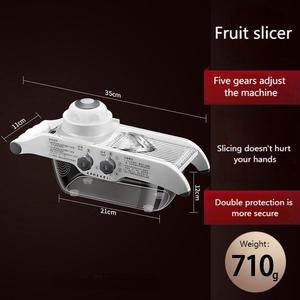 Éminceur multifonctionnel de cuisine le plus vendu, <span class=keywords><strong>râpe</strong></span> <span class=keywords><strong>manuelle</strong></span> réglable pour aliments et <span class=keywords><strong>légumes</strong></span>, idéale pour hacher - Product Image 6