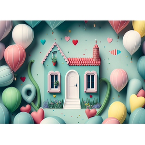 Fondo de Fotografía 3D con Globos Coloridos, Decoración <span class=keywords><strong>para</strong></span> Fiesta de Cumpleaños Infantil, Fondo <span class=keywords><strong>para</strong></span> Sesión de Fotos Familiar, Accesorios <span class=keywords><strong>para</strong></span> Estudio Fotográfico - Product Image 5