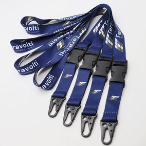 Custom Lanyards Keychain Solar System Corporate Gift Detachable Neck Strap Solar Energy Staff ID Card Holder Lanyard - Product Image 1