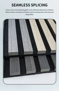 Panneau mural insonorisant personnalisable en PVC, adapté à la décoration intérieure tendance et au style moderne - Product Image 5