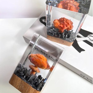 Lámpara de Nube de Humo de Explosión Nuclear, Lámpara Nocturna de Explosión Atómica para Decoración de Sala de Estar, Luz Nocturna 3D Recargable, Regalo - Product Image 3