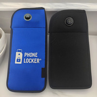Pochette magnétique en néoprène avec verrouillage RFID, sac de sécurité pour smartphone avec serrure à code invisible pour les élèves du lycée