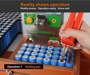 HB-70BN Cầm Tay Công Suất Cao 18650 Pin Lithium Bút Hàn Điểm Di Động Bút Hàn Điểm - Product Image 6