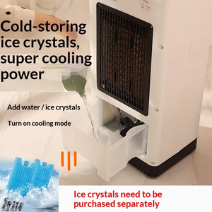 <span class=keywords><strong>พัดลม</strong></span>ทำความ<span class=keywords><strong>เย็น</strong></span>แบบพกพา เครื่องทำความเย็นแบบระเหยน้ำ แอร์<span class=keywords><strong>ไอ</strong></span><span class=keywords><strong>เย็น</strong></span> ถังน้ำขนาดใหญ่ ใช้ในหอพักและบ้าน - Product Image 4